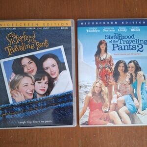 Sisterhood of the Traveling Pants 1 & 2 DVD Movies America Ferrera Blake Lively